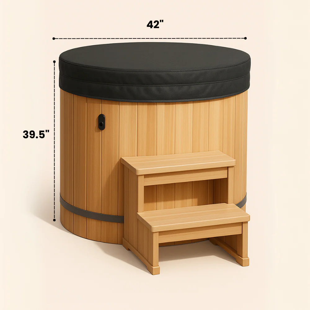 Barrel Cold Plunges - Stainless - Image 4