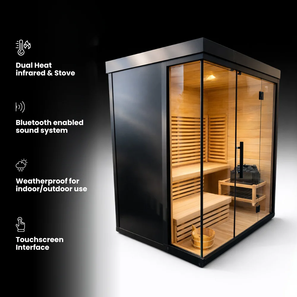Stealth Cedar Plunge + Titan Sauna Bundle (4-5) - Image 6