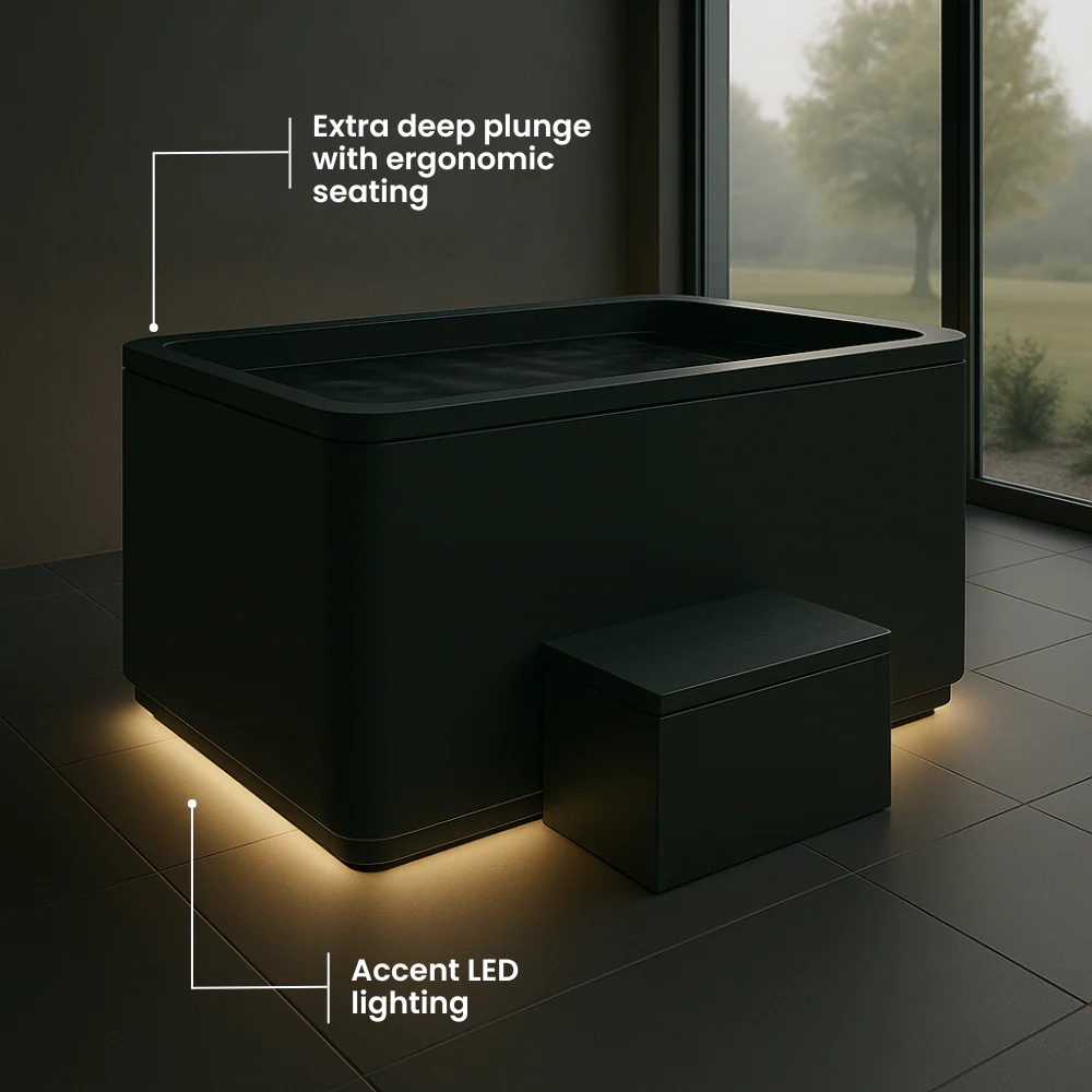 Stealth Plunge + BeautyBox Full Spectrum Infrared + Red light Sauna (2 Person) - Image 5